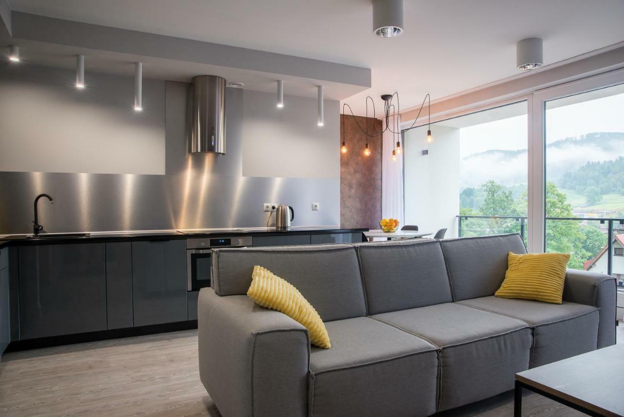 Апартаменты Apartament Pod Lasem Щирк Экстерьер фото
